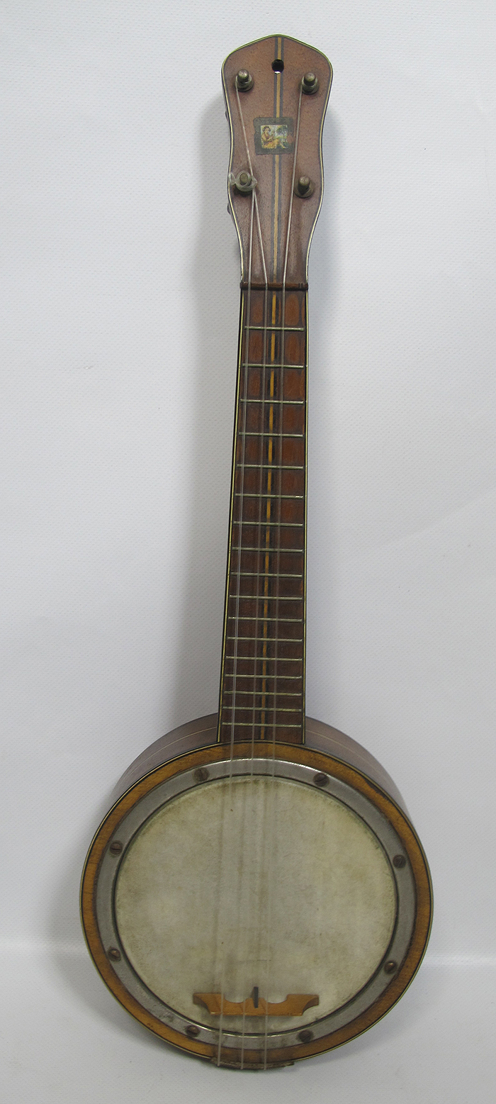Antique Early 1900's Hawaiian Tenor Banjolele MELE by B & J Banjo